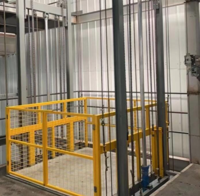 清远导轨式升降机一般加工周期