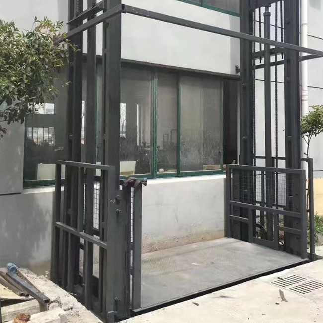 清远5吨室外升降货梯